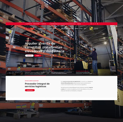 Carretillas Mayor Corporate Site